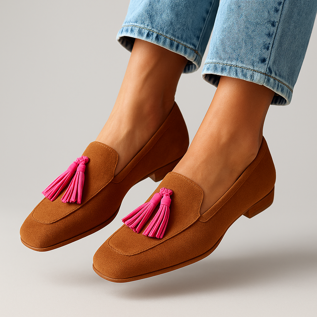 ROSA – MOCASINES DE GAMUZA