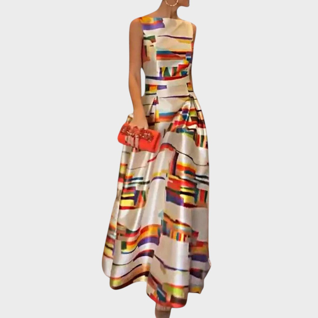 ALETTA - VESTIDO LARGO CASUAL ARTESANAL