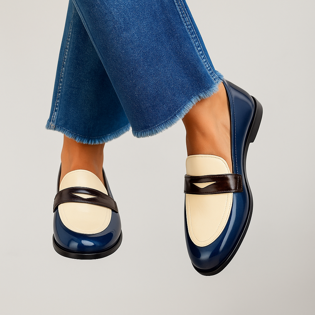NEVADA – MOCASINES CON DETALLE EN CONTRASTE