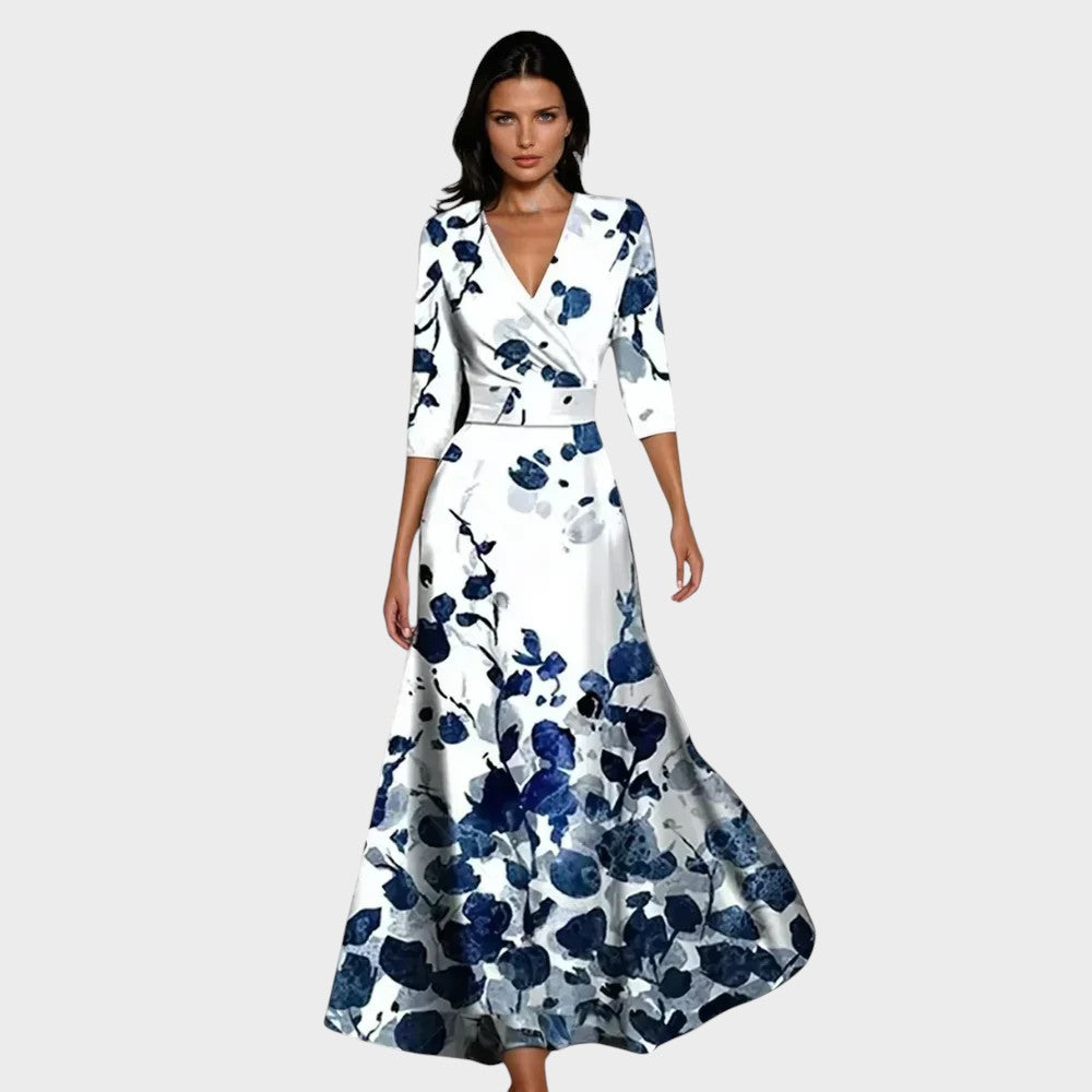 LARA - ELEGANTE VESTIDO FLORAL