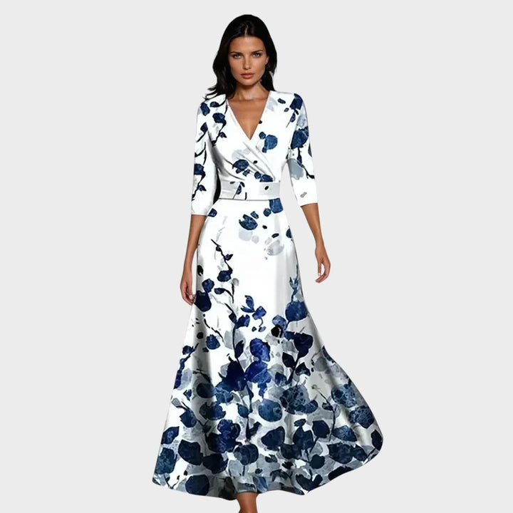 LARA - ELEGANTE VESTIDO FLORAL