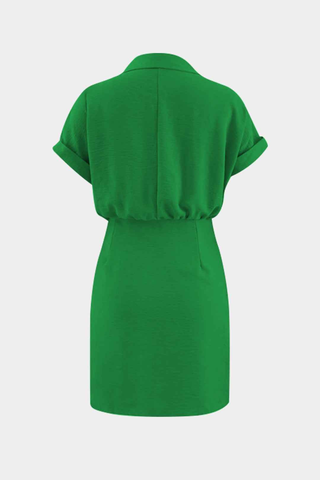 BONITA – VESTIDO MIDI CON FRUNCES Y ESCOTE EN V