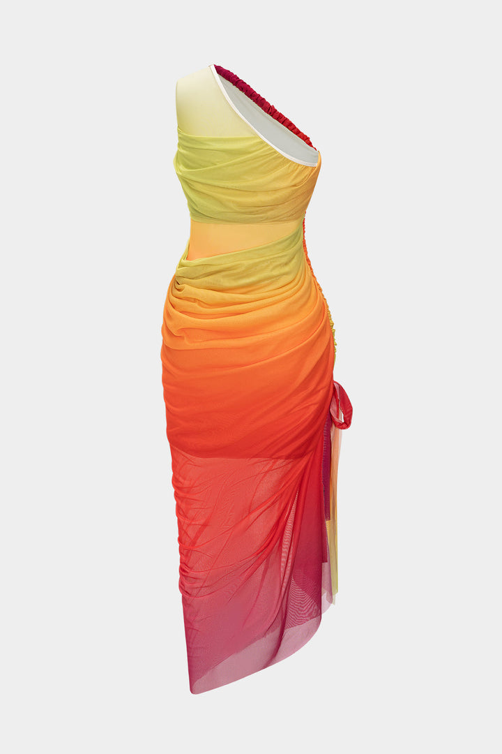 CARMEN - VESTIDO MIDI DE MALLA