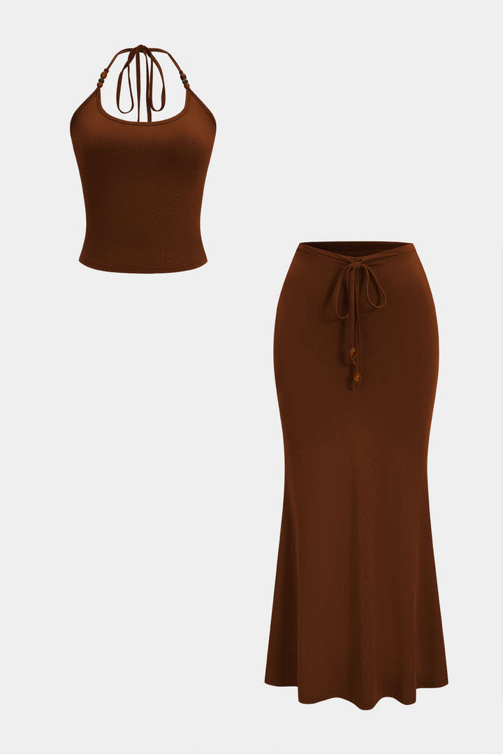 PAULA - CONJUNTO DE TOP HALTER