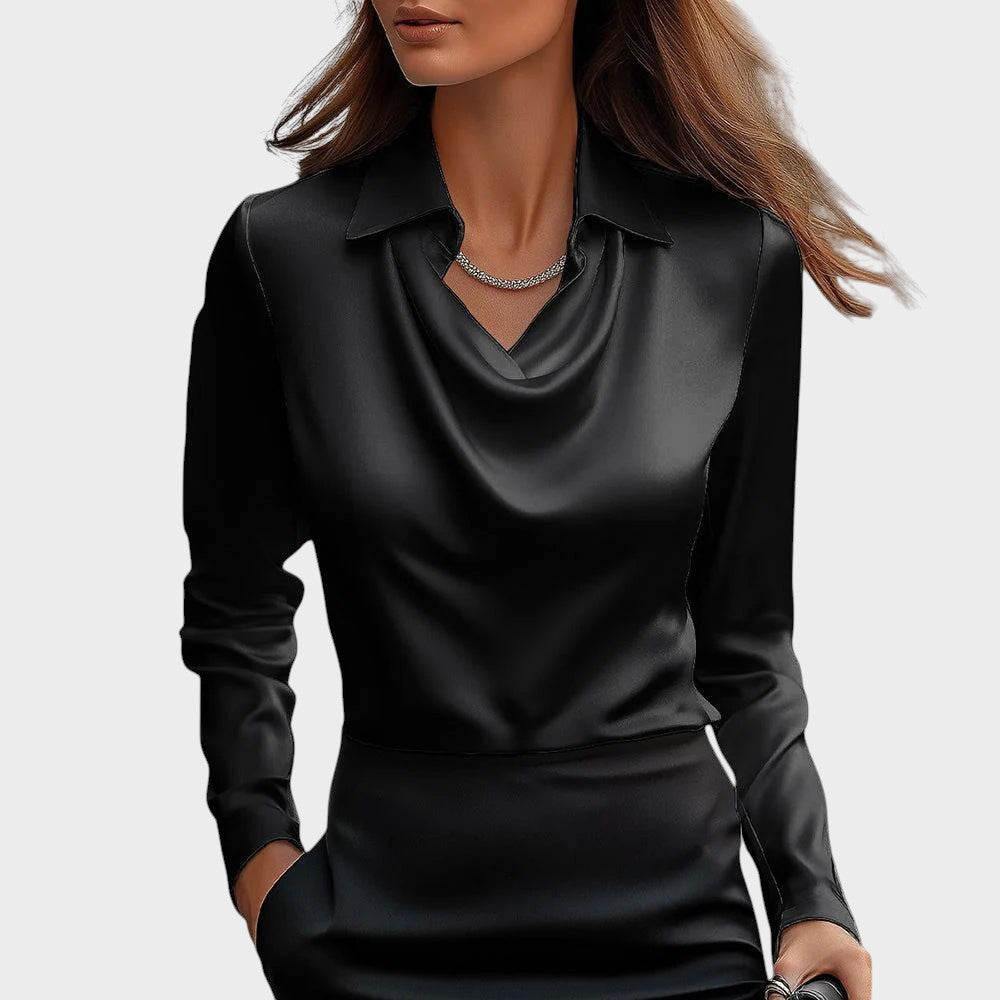 PILAR – BLUSA CON BRILLO LUJOSO