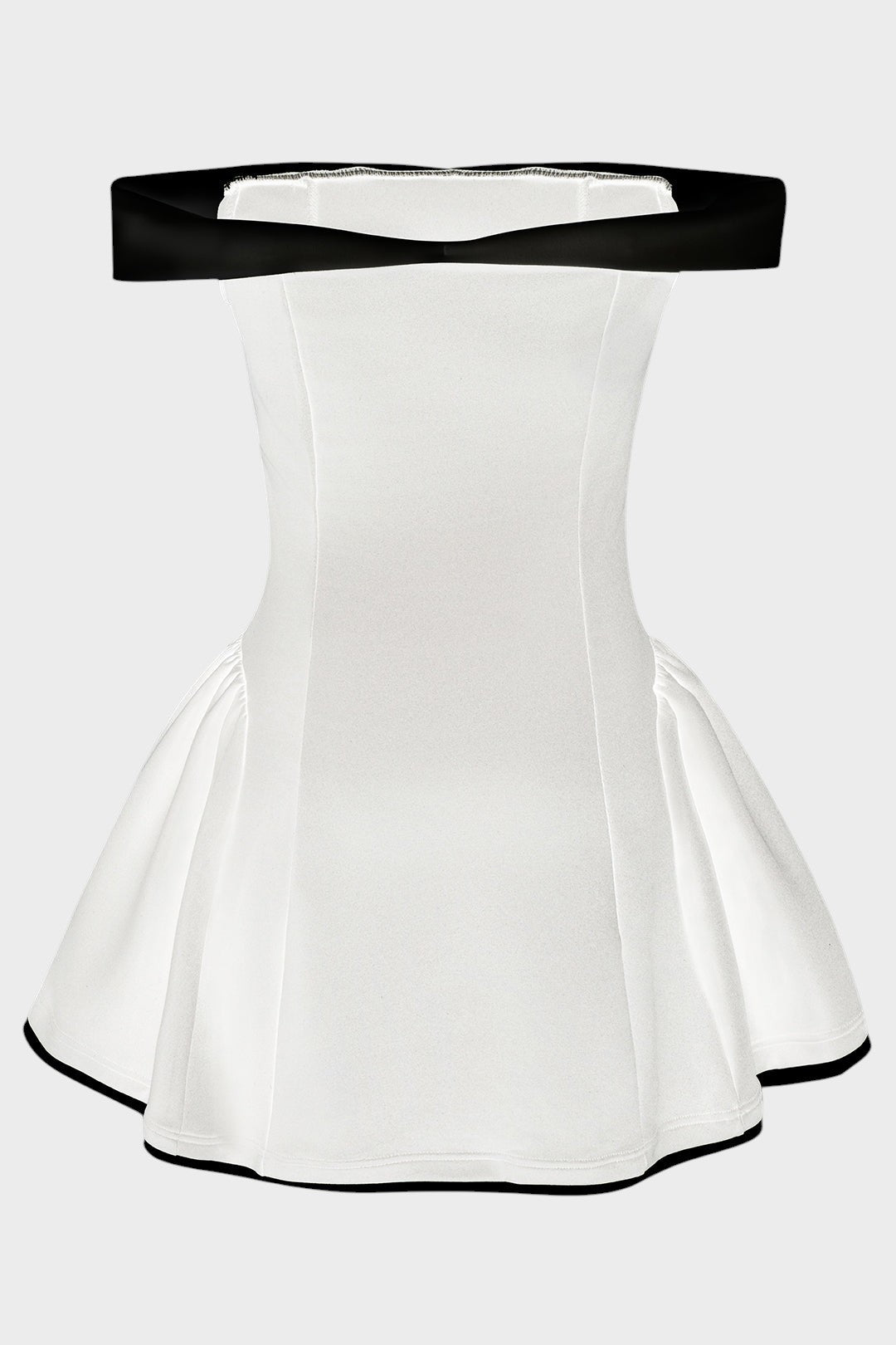ELENA - VESTIDO MINI SIN TIRANTES