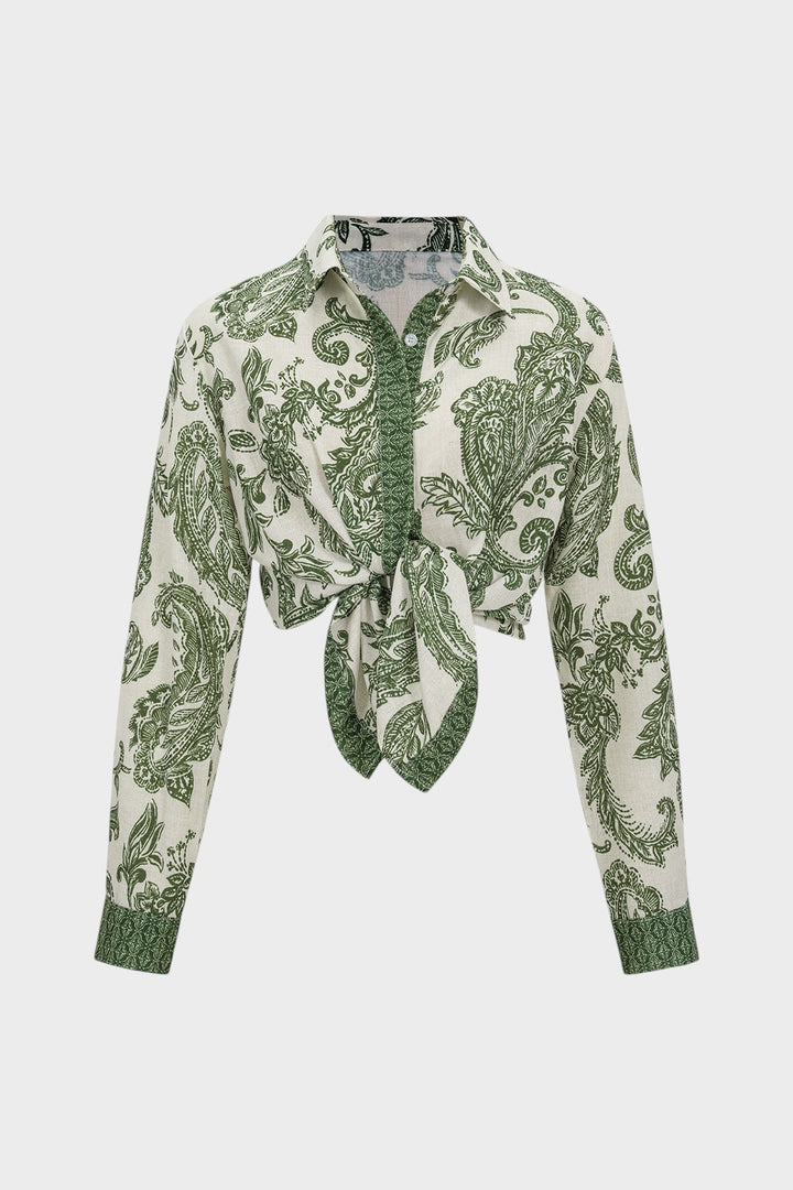 SOFIA - CAMISA DE MANGA LARGA CON ESTAMPADO FLORAL