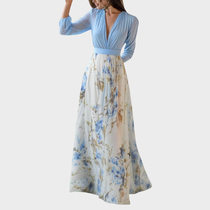 NAIARA - VESTIDO FLORAL ELEGANTE