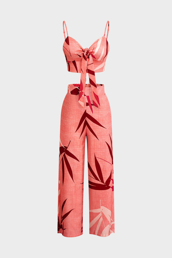 IRENE - CONJUNTO DE TOP CON NUDO