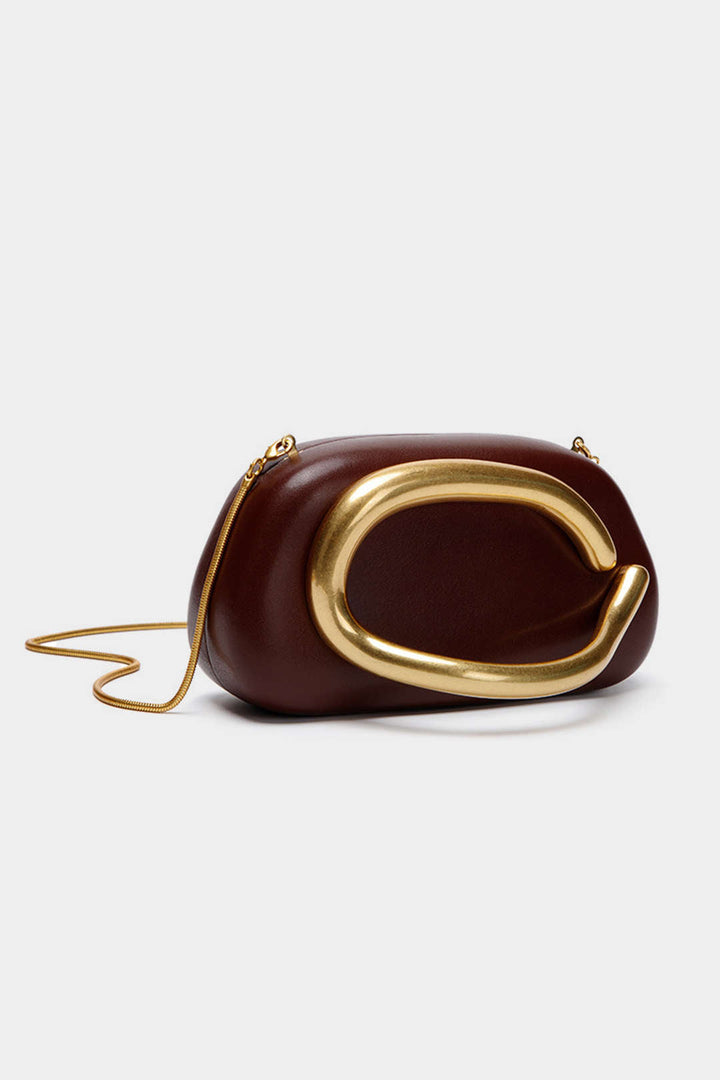 CARTERA CLUTCH DE CUERO