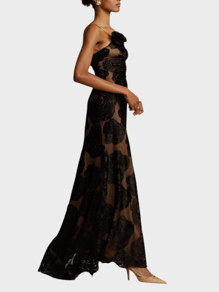 LUNA – VESTIDO LARGO FLORAL