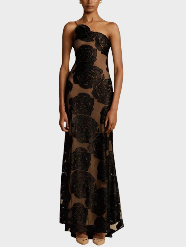 LUNA – VESTIDO LARGO FLORAL
