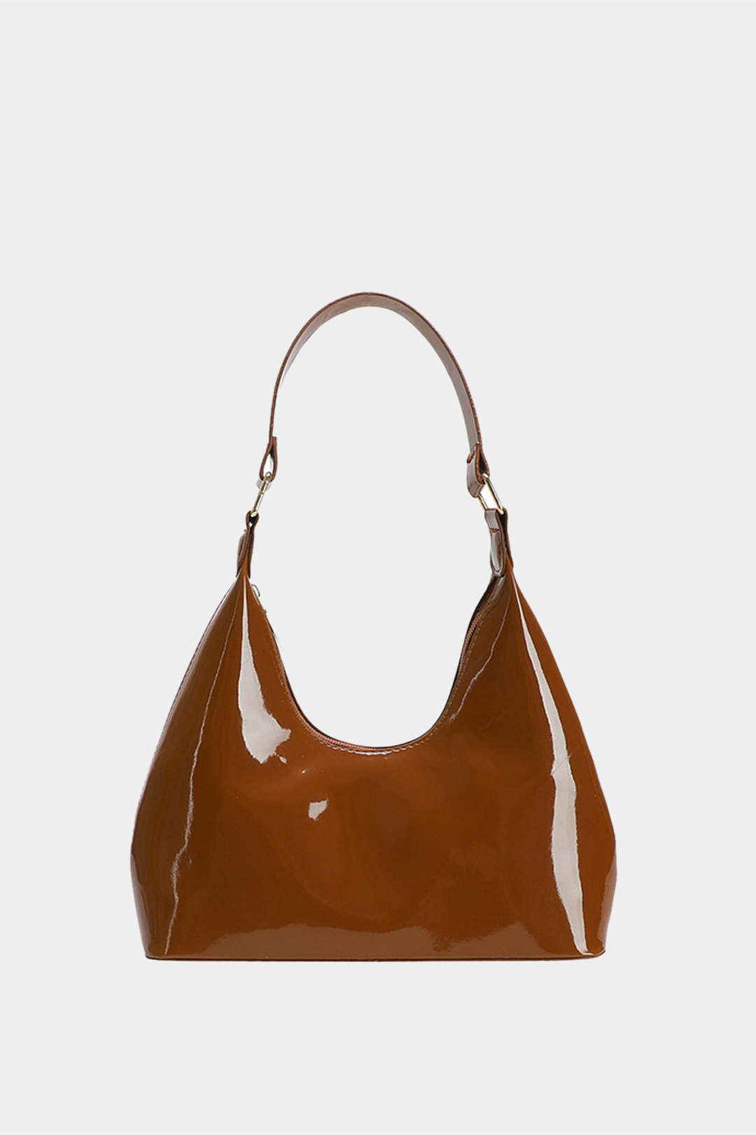 BOLSO DE MANO DE CHAROL