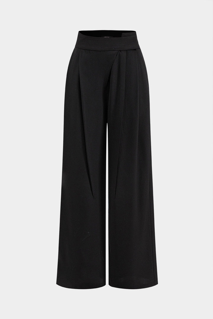 TERESA – PANTALÓN ASIMÉTRICO DE SARGA