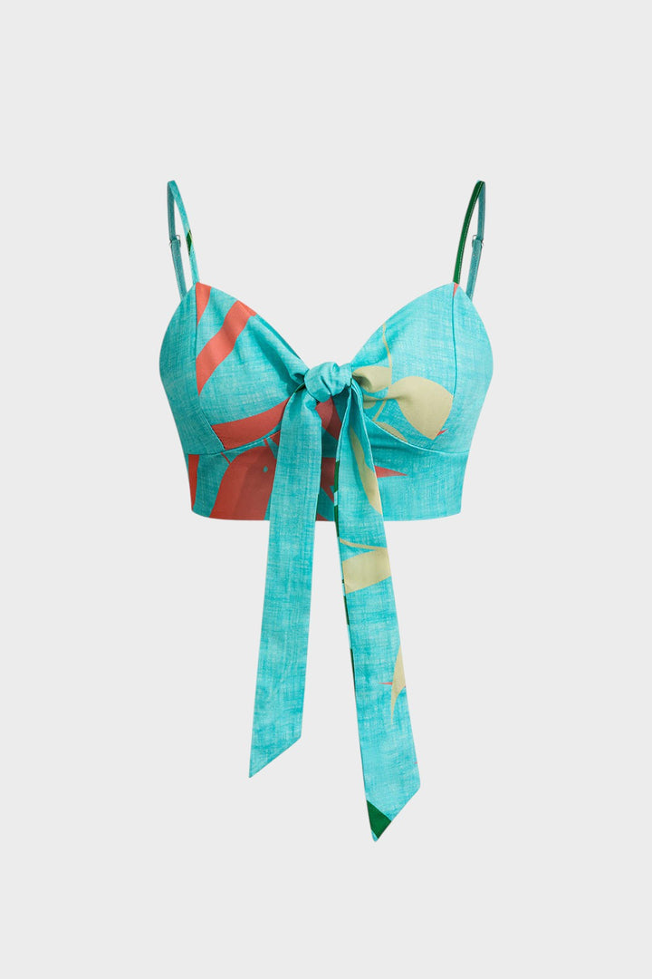 IRENE - CONJUNTO DE TOP CON NUDO