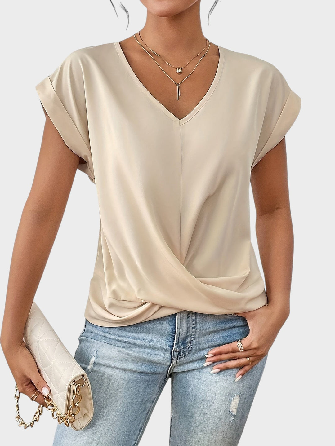 ALBA - TOP FRONTAL ELEGANTE
