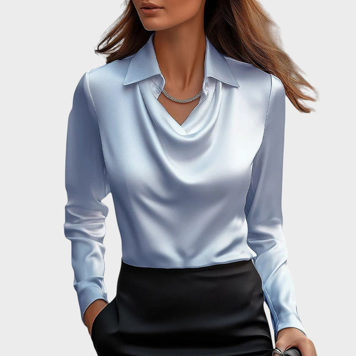 PILAR – BLUSA CON BRILLO LUJOSO