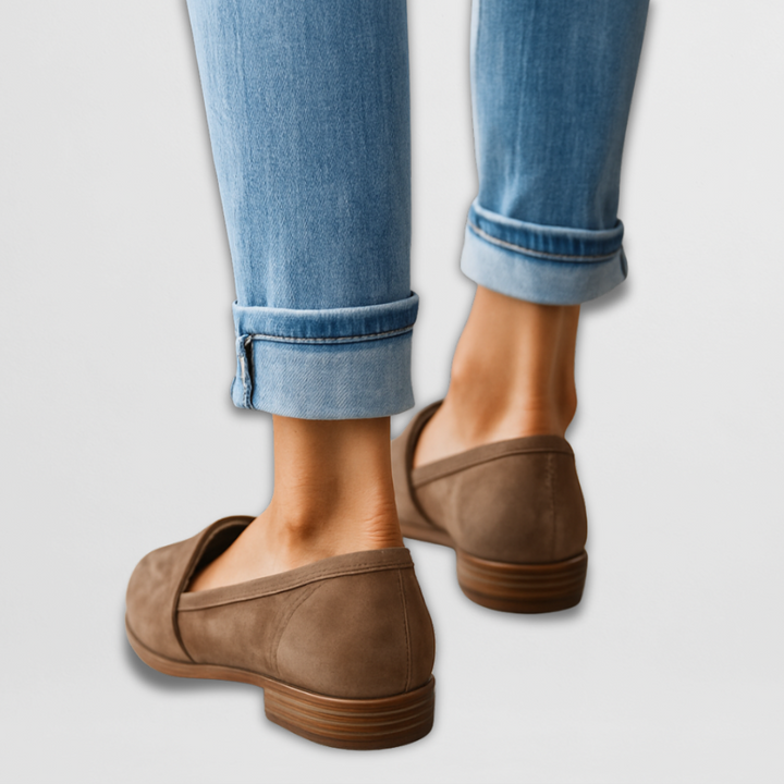 NADIA - MOCASINES DE GAMUZA