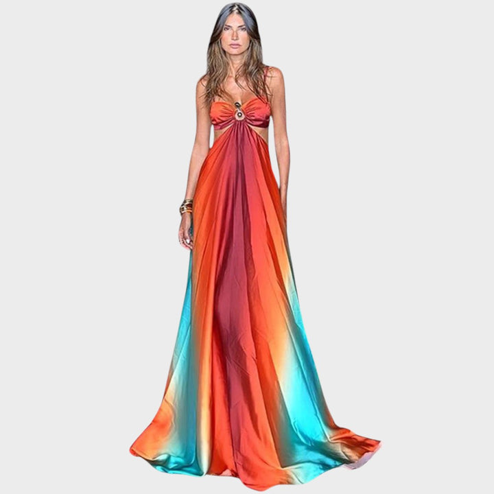 BRIENDA - VESTIDO LARGO PREMIUM PARA MUJER