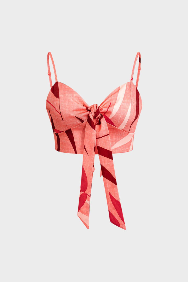 IRENE - CONJUNTO DE TOP CON NUDO