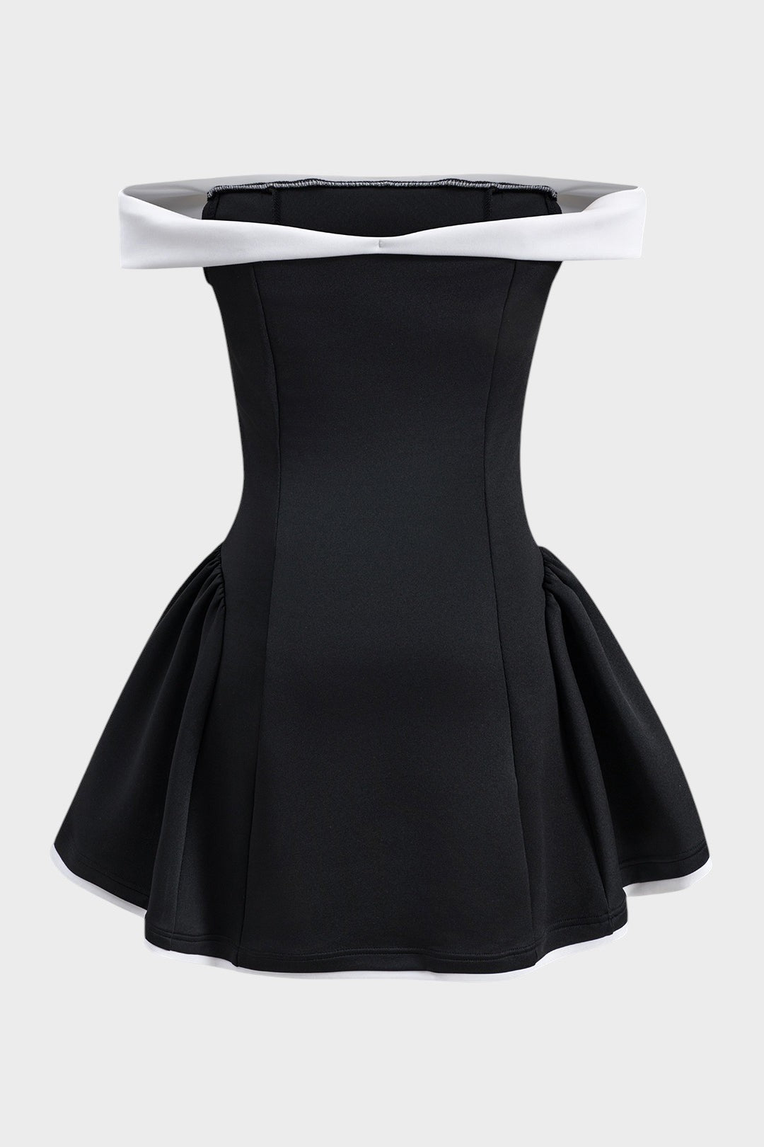 ELENA - VESTIDO MINI SIN TIRANTES