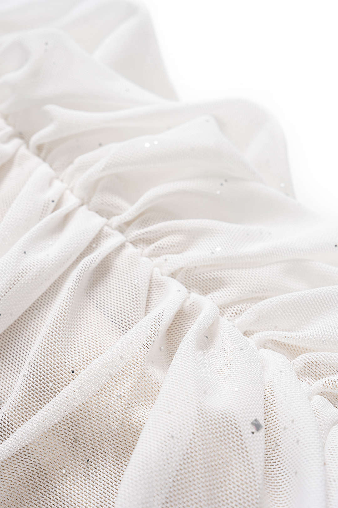 INESSA - VESTIDO MIDI CON FRUNCES Y CREMALLERA