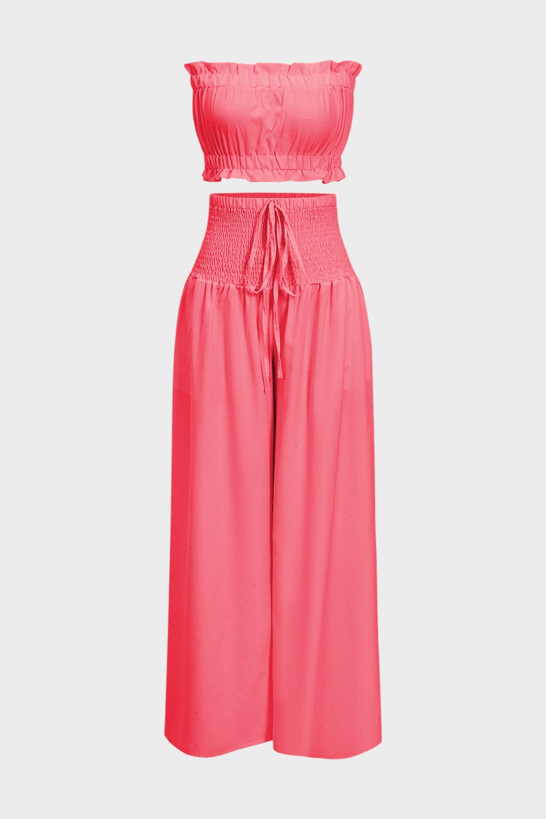 LUCÍA - CONJUNTO DE TOP PALABRA DE HONOR FRUNCIDO