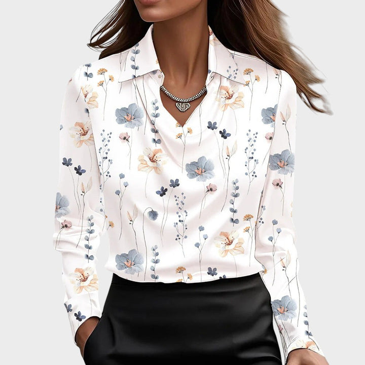 PILAR – BLUSA CON BRILLO LUJOSO