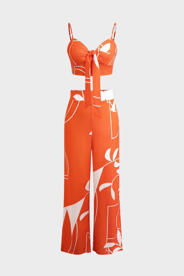 IRENE - CONJUNTO DE TOP CON NUDO