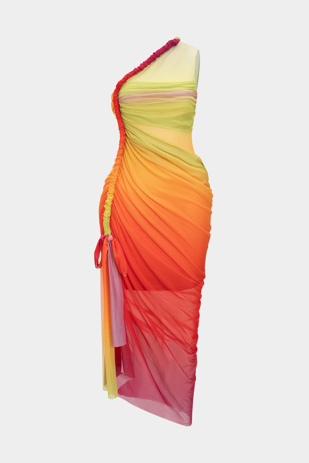 CARMEN - VESTIDO MIDI DE MALLA