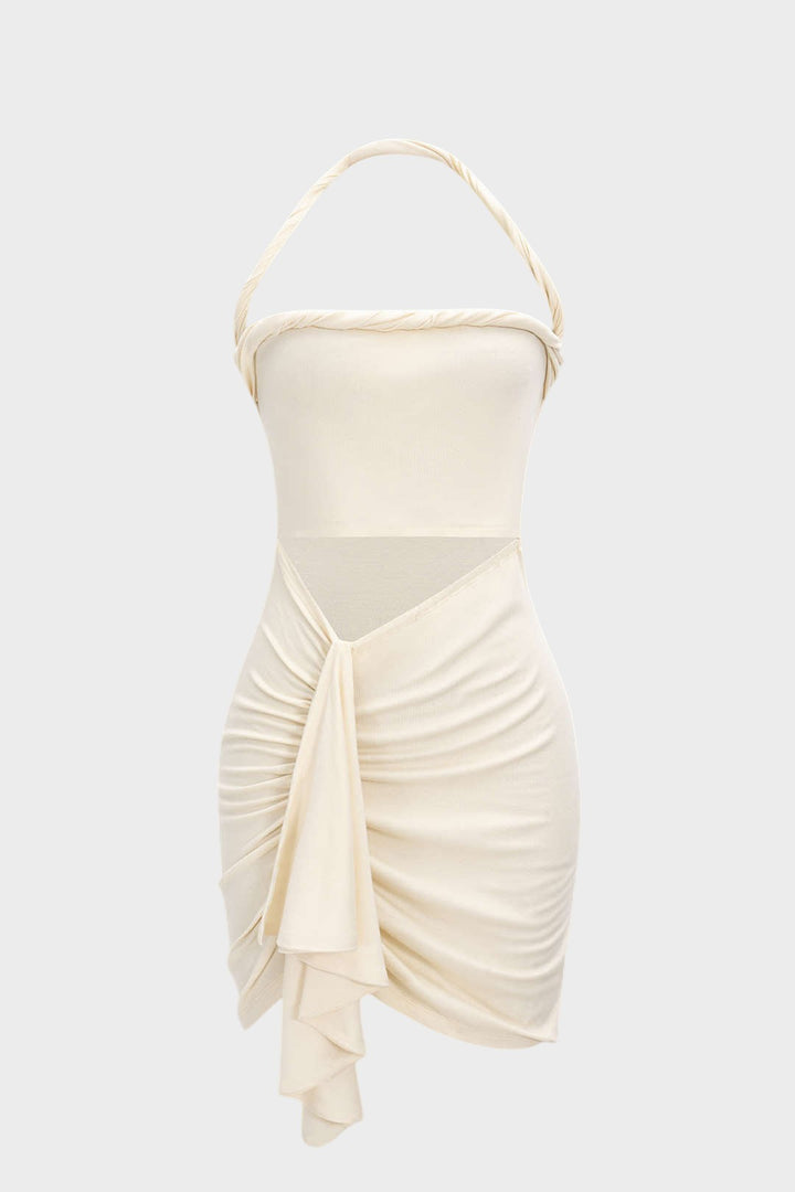 LEA - VESTIDO MIDI ADIMÉTRICO