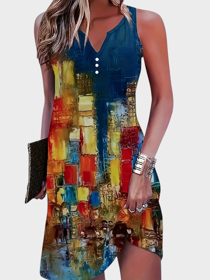 MIA - VESTIDO MINI SIN MANGAS