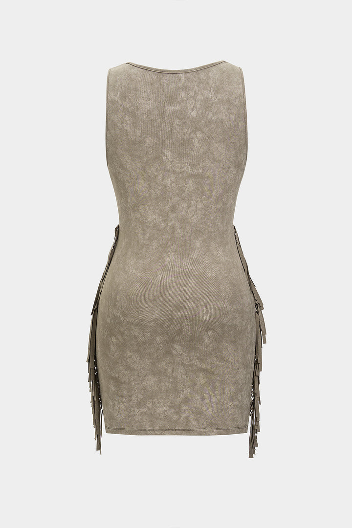 NURIA - VESTIDO MINI SIN MANGAS
