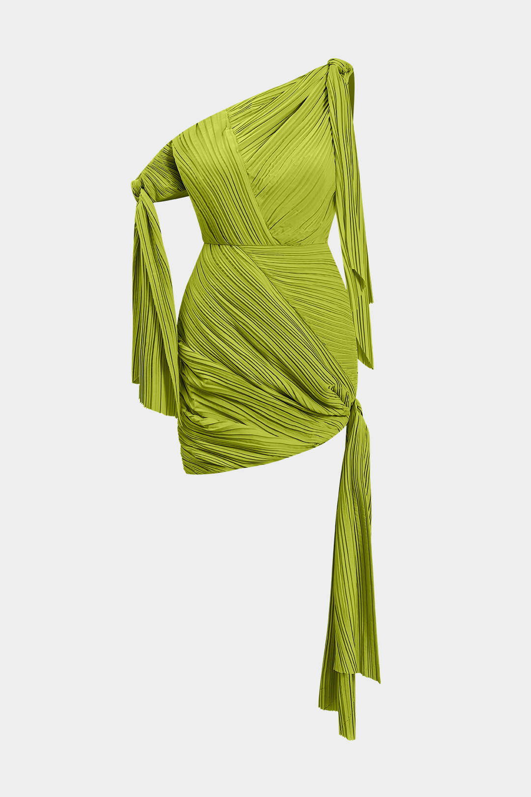 CRISTINA - VESTIDO MINI ASIMÉTRICO