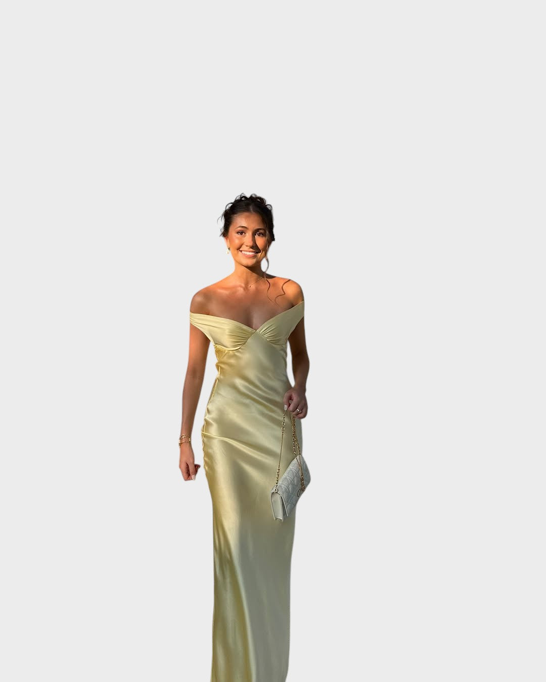 LOLA - VESTIDO DE NOCHE SATINADO