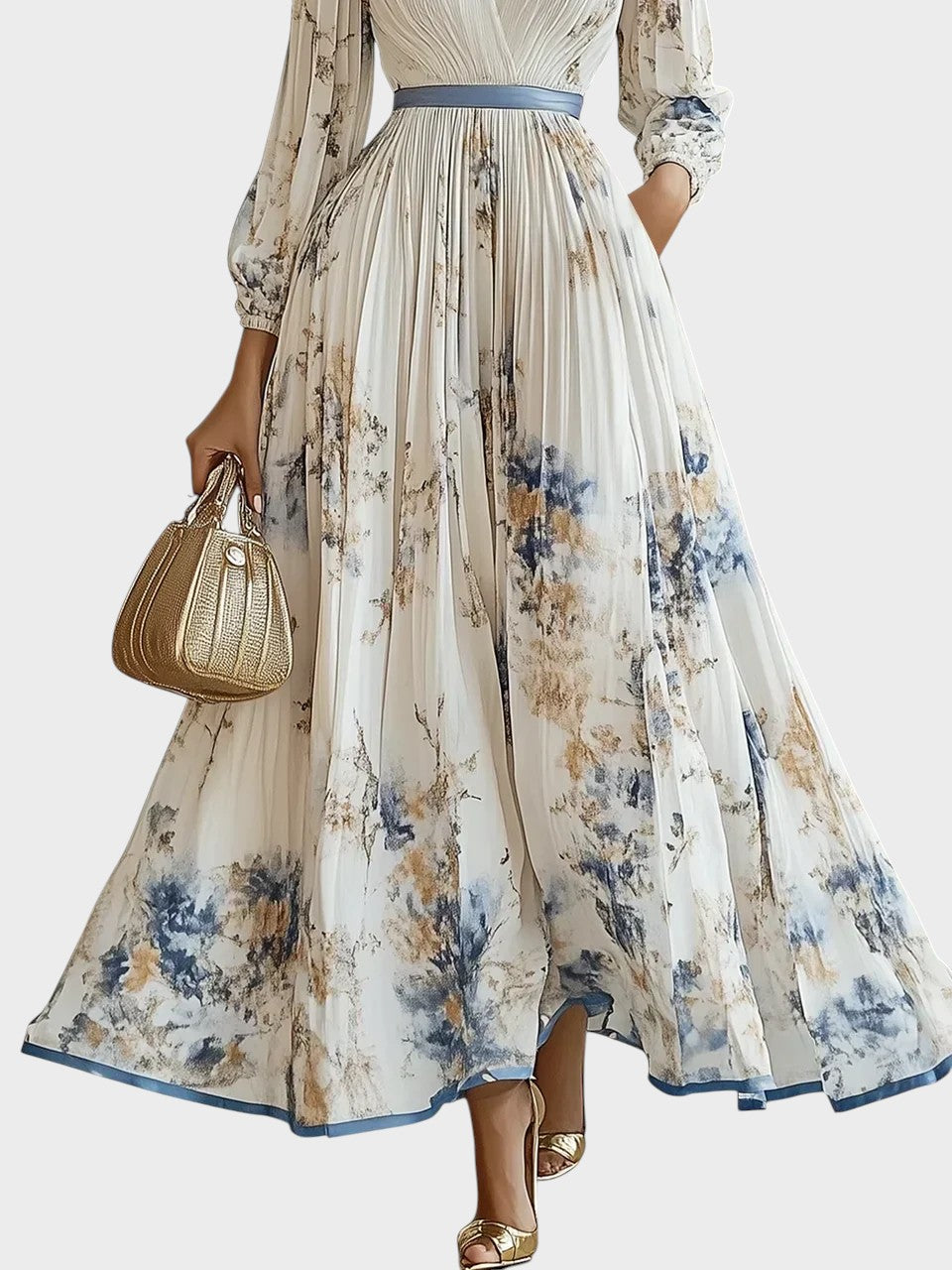 MADELINA - VESTIDO MAXI ELEGANTE