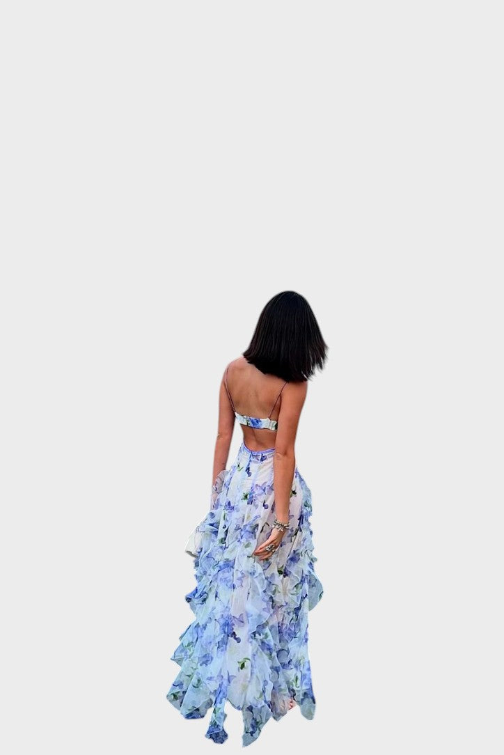 GLORIA - VESTIDO LARGO PLAYERO