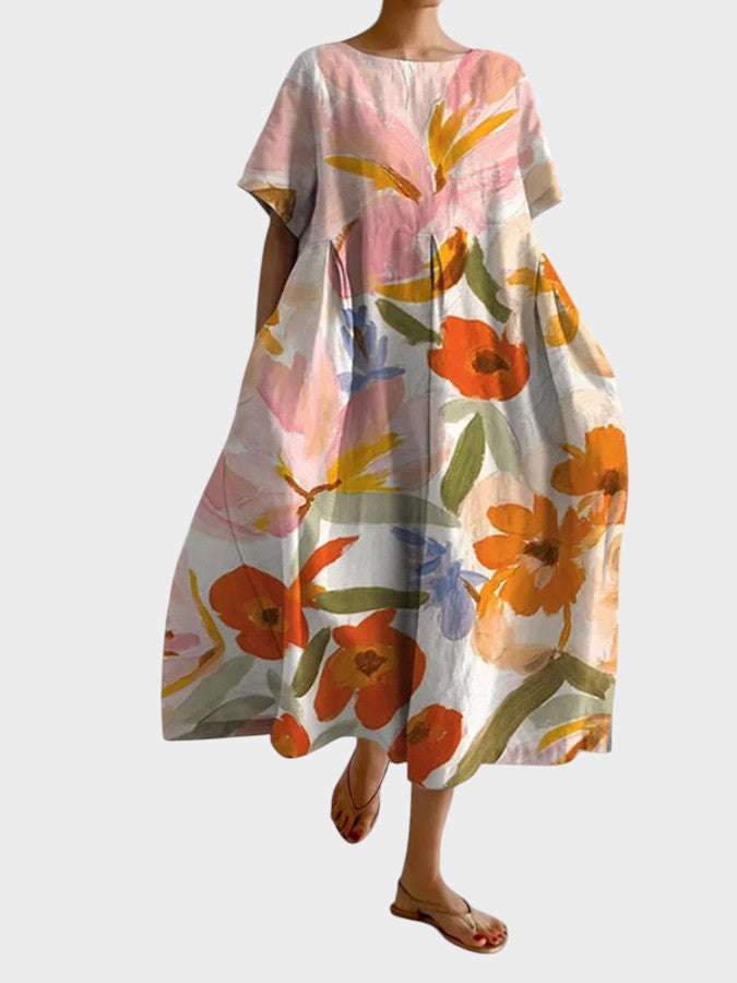 ARIEL - VESTIDO FLORAL DE VERANO