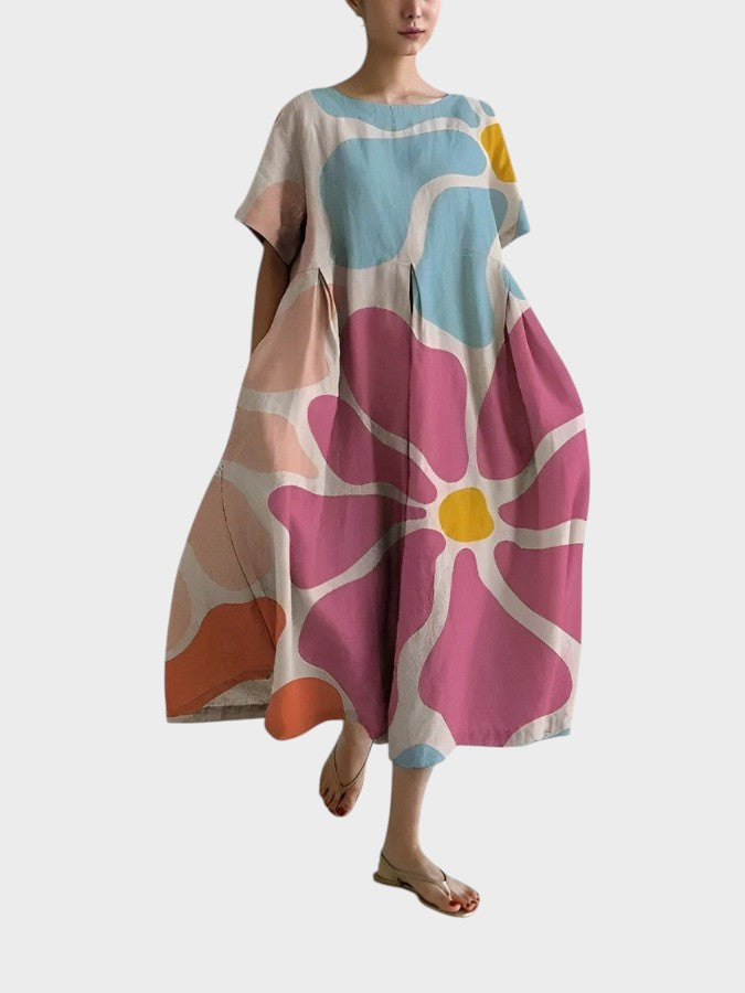 ARIEL - VESTIDO FLORAL DE VERANO