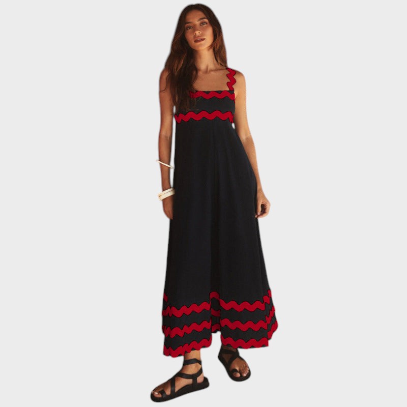 JOVIE - VESTIDO SUELTO SIN MANGAS CON ESTAMPADO FLORAL