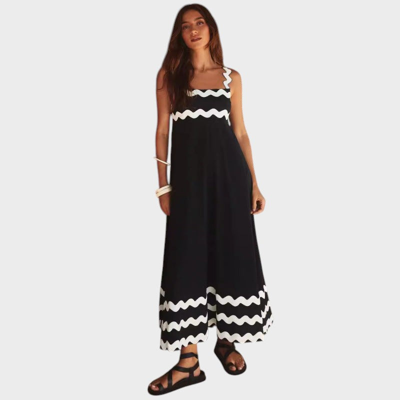 JOVIE - VESTIDO SUELTO SIN MANGAS CON ESTAMPADO FLORAL
