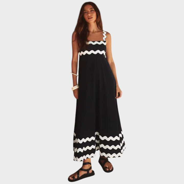JOVIE - VESTIDO SUELTO SIN MANGAS CON ESTAMPADO FLORAL