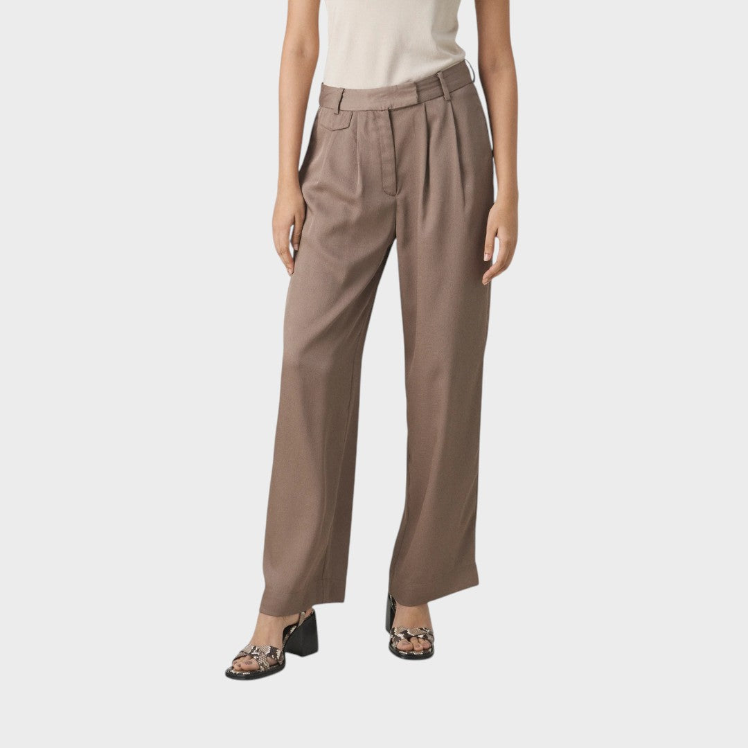 ESTEFANÍA - PANTALÓN ELEGANTE DE PIERNA ANCHA