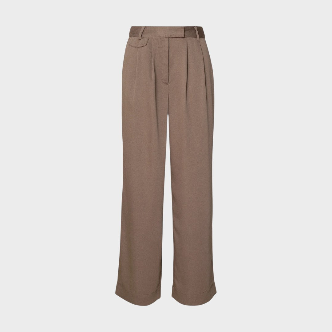 ESTEFANÍA - PANTALÓN ELEGANTE DE PIERNA ANCHA