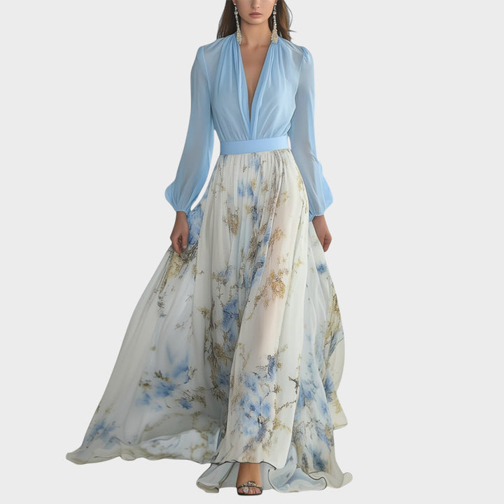 NAIARA - VESTIDO FLORAL ELEGANTE