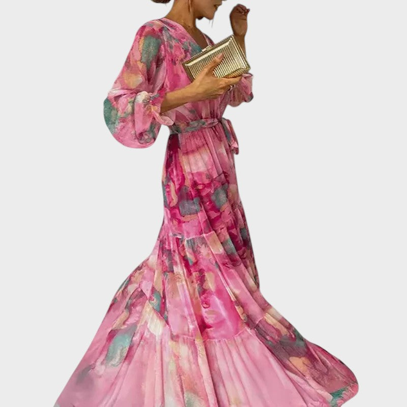 SOPHIE – VESTIDO FLORAL ELEGANTE