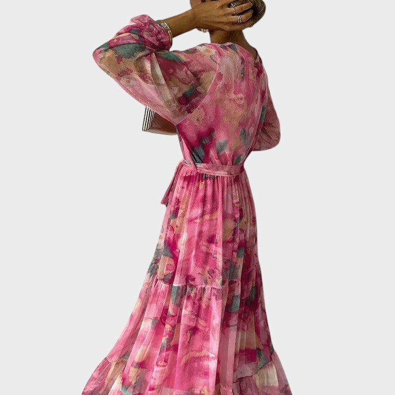 SOPHIE – VESTIDO FLORAL ELEGANTE
