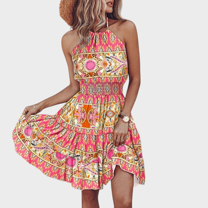 COLARES - VESTIDO MINI CON ESPALDA DESCUBIERTA