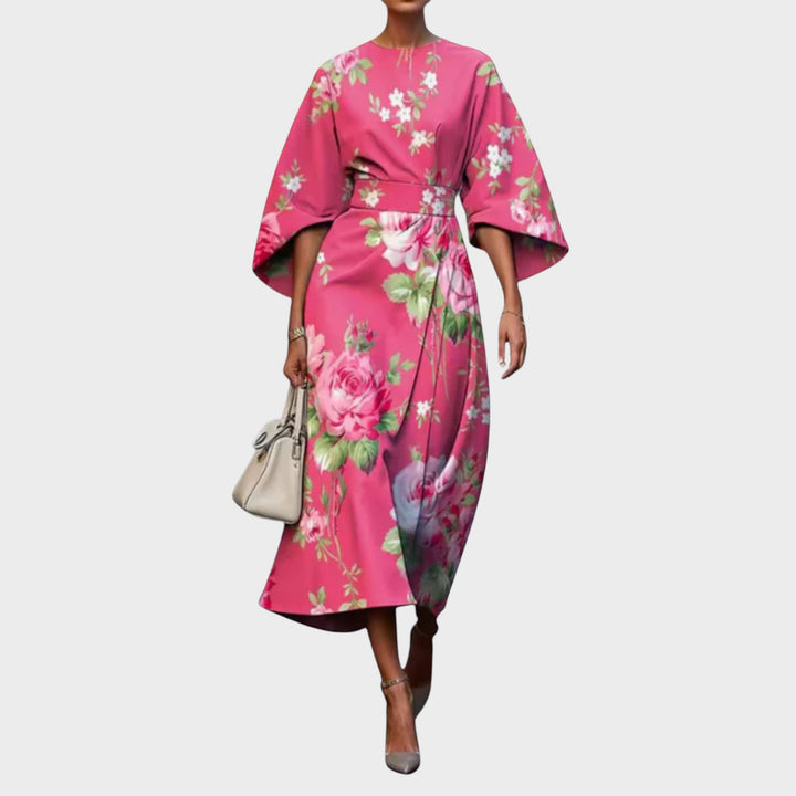 GRISEL – ELEGANTE VESTIDO FLORAL