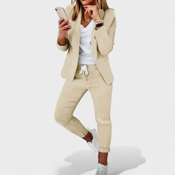 ELIANA - CONJUNTO ELEGANTE CON BLAZER